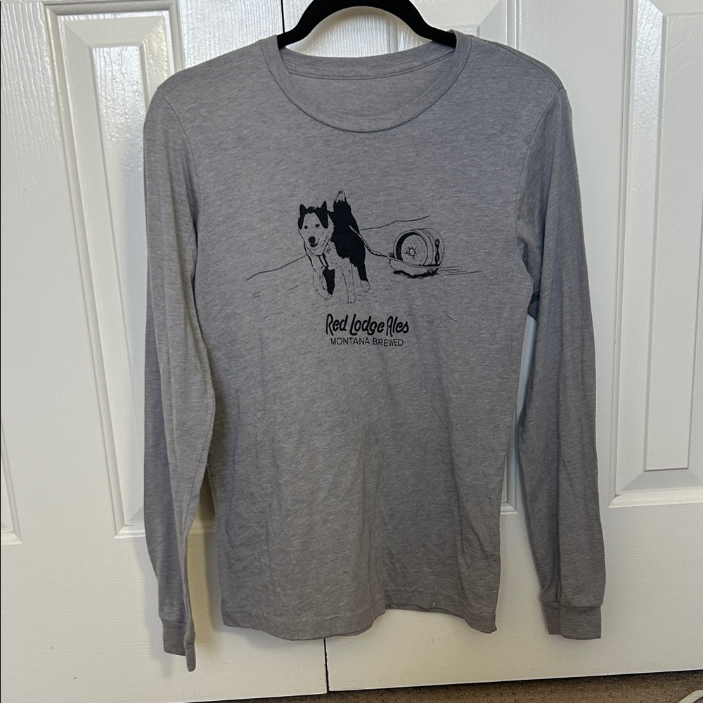 Grey Longsleeve w/ Graphic Design